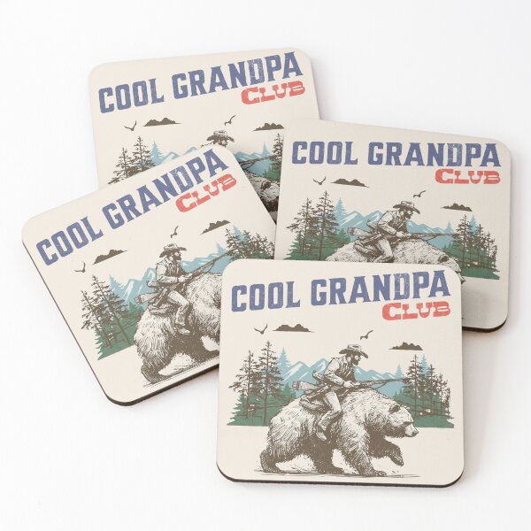 Artikelvorschau, Club der coolen Opas, Cooler Papa, Lustiger Opa, Lustiger Cowboy, Papa-Witz, Geschenk für Opa, Vatertag entworfen und verkauft von toongstudio.