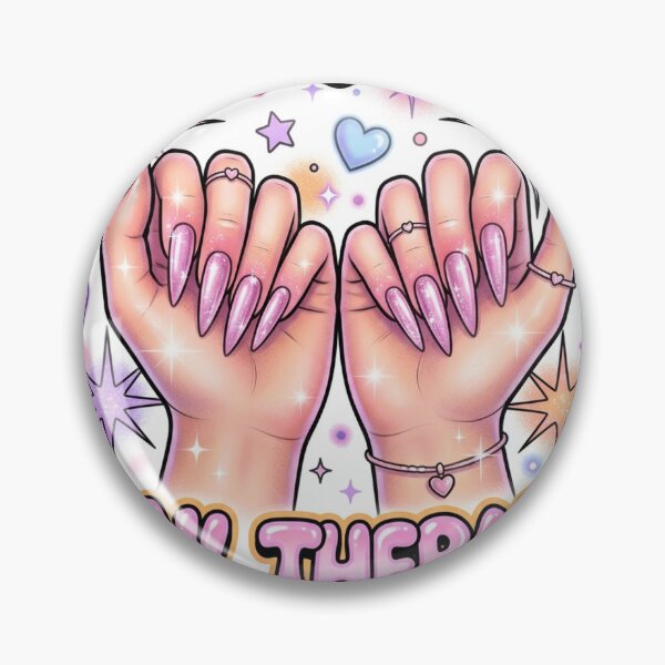 Item preview, Y2K Glam Acrylic Nail Therapy designed and sold by DuckOddity.