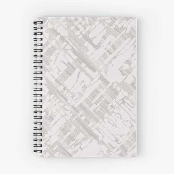 Item preview, White and Grey Abstract Textured Pattern designed and sold by ZedColors.