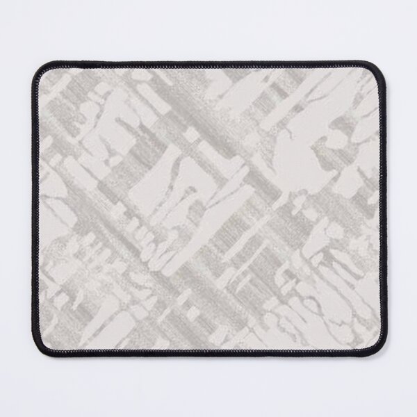 Item preview, White and Grey Abstract Textured Pattern designed and sold by ZedColors.