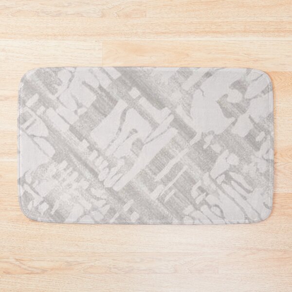 Item preview, White and Grey Abstract Textured Pattern designed and sold by ZedColors.