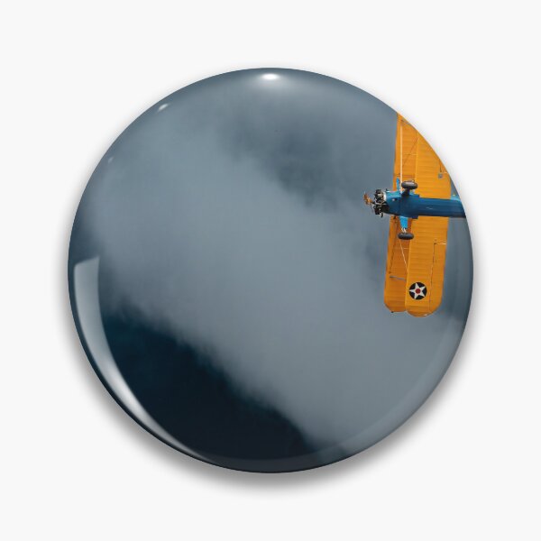 Item preview, biplane, stormy sky designed and sold by Cheneuil.