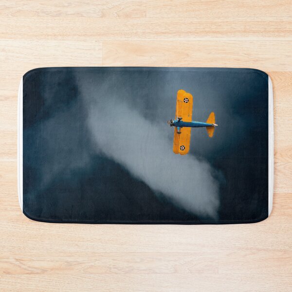 Item preview, biplane, stormy sky designed and sold by Cheneuil.