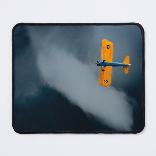 Item preview, biplane, stormy sky designed and sold by Cheneuil.