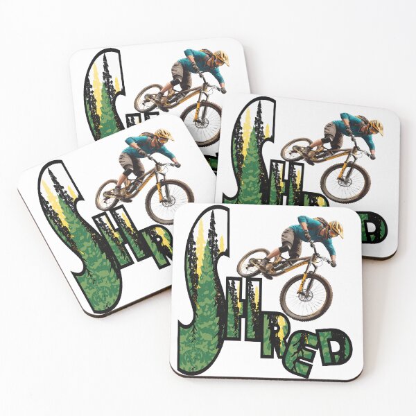 Item preview, Shred - mountain biking. MTB lovers  designed and sold by MTBSkaterLoversTees.