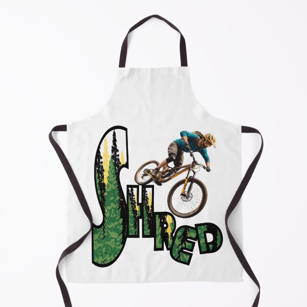 Item preview, Shred - mountain biking. MTB lovers  designed and sold by MTBSkaterLoversTees.