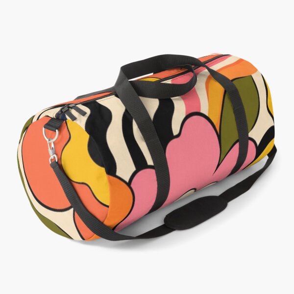 Item preview, 70s floral pop-art pattern designed and sold by Prasakro.