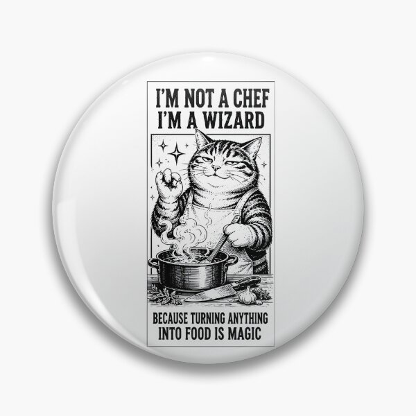 Item preview, Magic Cat Chef designed and sold by ChaoticCatIlust.