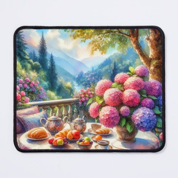 Item preview, Serene Mountain Morning designed and sold by EdicrisR.
