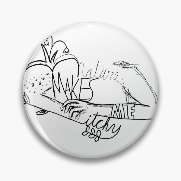 Item preview, Nature Makes Me Itchy designed and sold by the-not-unhappy.