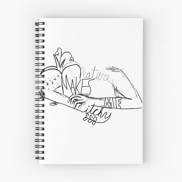 Item preview, Nature Makes Me Itchy designed and sold by the-not-unhappy.