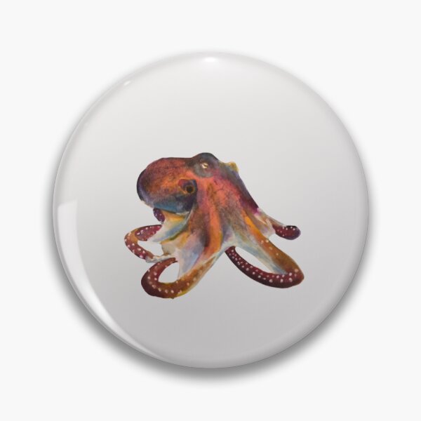 Item preview, Octopus Sticker Transparent designed and sold by jadexjournal.
