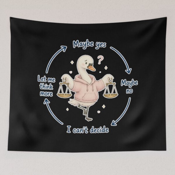 Item preview, Indecisive Swan Meme designed and sold by AMS.