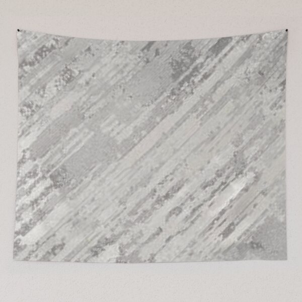 Item preview, White and Grey Textured Print designed and sold by ZedColors.