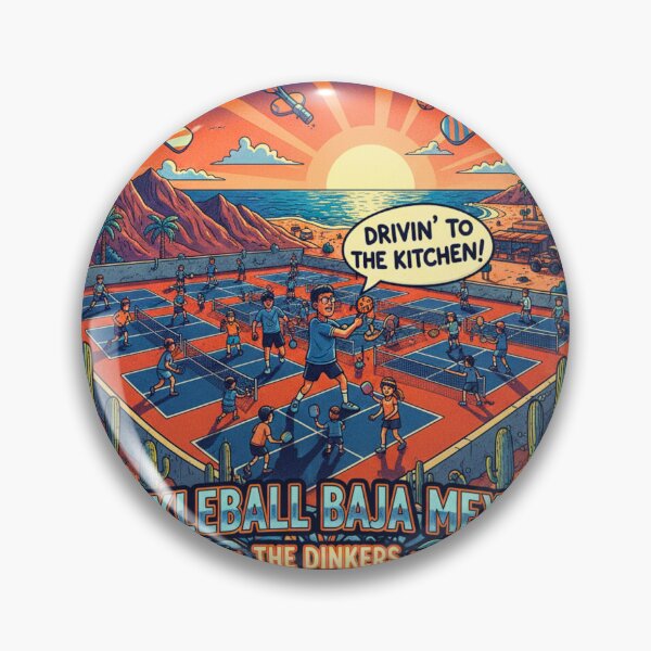 Item preview, Pickleball Baja Mexico Beach Camp Adventure designed and sold by FitEnvy.