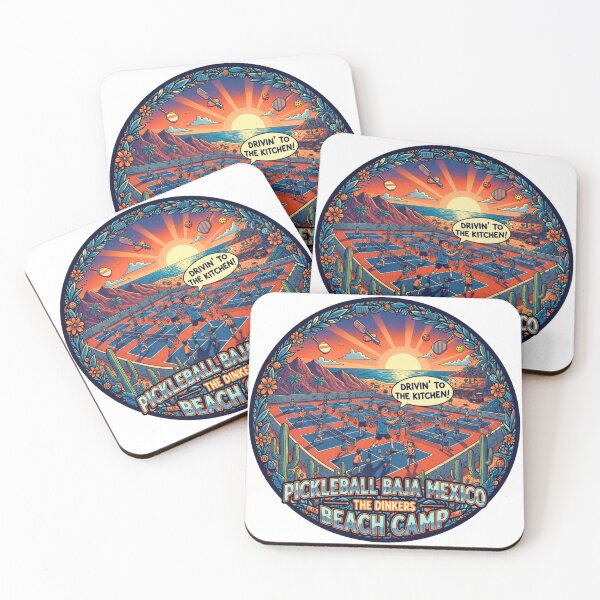 Item preview, Pickleball Baja Mexico Beach Camp Adventure designed and sold by FitEnvy.