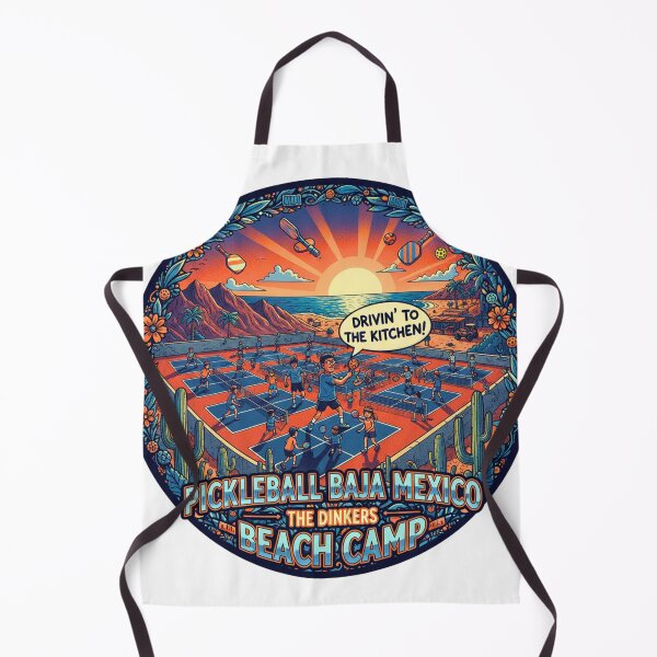 Item preview, Pickleball Baja Mexico Beach Camp Adventure designed and sold by FitEnvy.