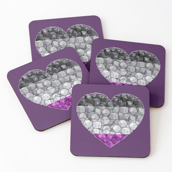 Item preview, Dice Heart - Ace Pride designed and sold by -Solarly-.