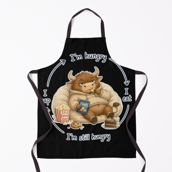 Item preview, Lazy Taurus Bull Cycle Meme designed and sold by AMS.