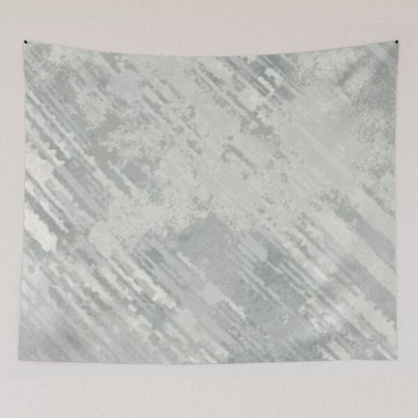 Item preview, White and Grey Textured Print designed and sold by ZedColors.