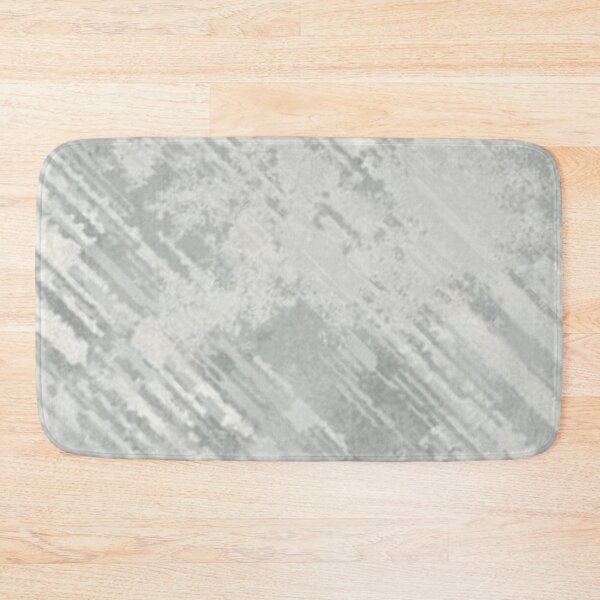 Item preview, White and Grey Textured Print designed and sold by ZedColors.