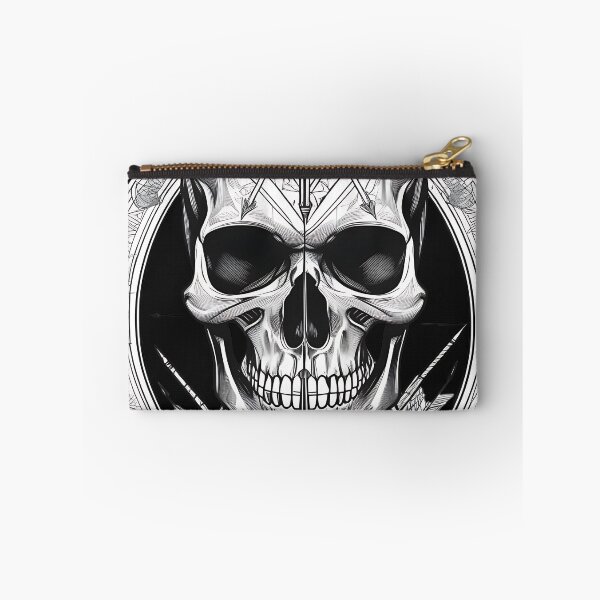 Item preview, Occult Archer Skull Pierced Arrows Engraving designed and sold by DarkOriginArts.