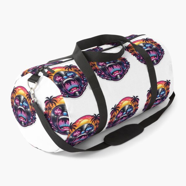 Item preview, Bass Maniac Rave Wave Vinyl Face designed and sold by  ZenRave Designs.