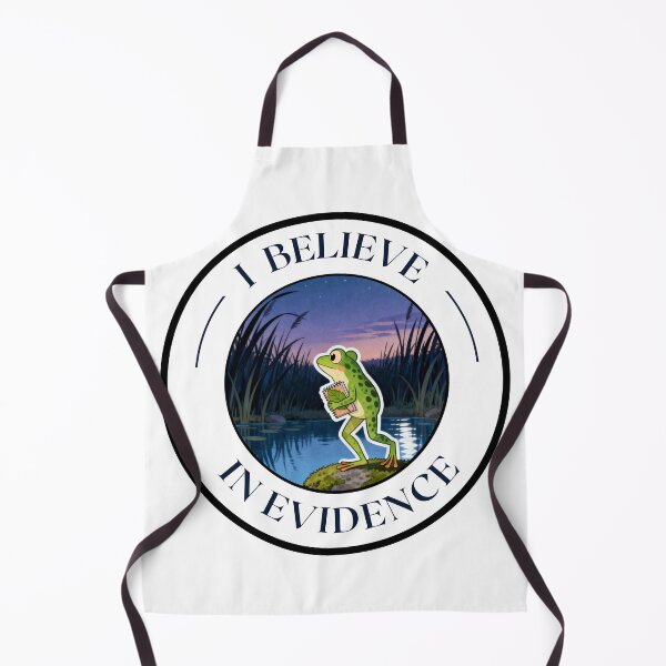 Item preview, Frog Cryptid Investigator | I Believe In Evidence Sticker designed and sold by PropGiantStudio.