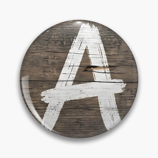 Item preview, Rustic White Letter A Wood Sign designed and sold by chareanrach1.