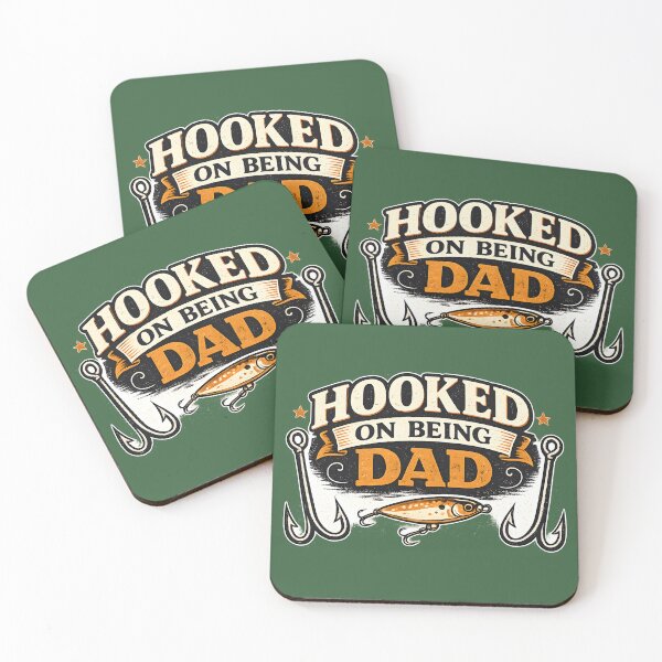 Item preview, Hooked On Being Dad designed and sold by  MAD's Recreation Studio.