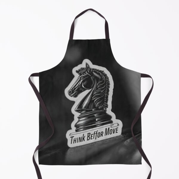 Item preview, Think Before Move | Chess Knight Strategy | Grandmaster Mind | Checkmate Art designed and sold by AiNaturalsOnly.