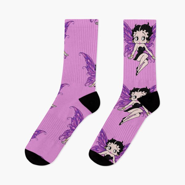 Item preview, Fairy Betty - Purple and Pink Soft Goth Fantasy Wings - BYT Pixel Pixie Fanart designed and sold by yearningviolet.