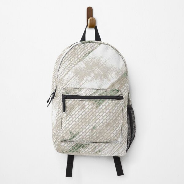 Item preview, Beige, White and Green Textured Print designed and sold by ZedColors.