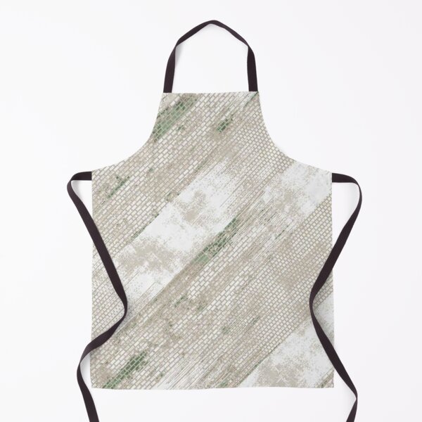Item preview, Beige, White and Green Textured Print designed and sold by ZedColors.