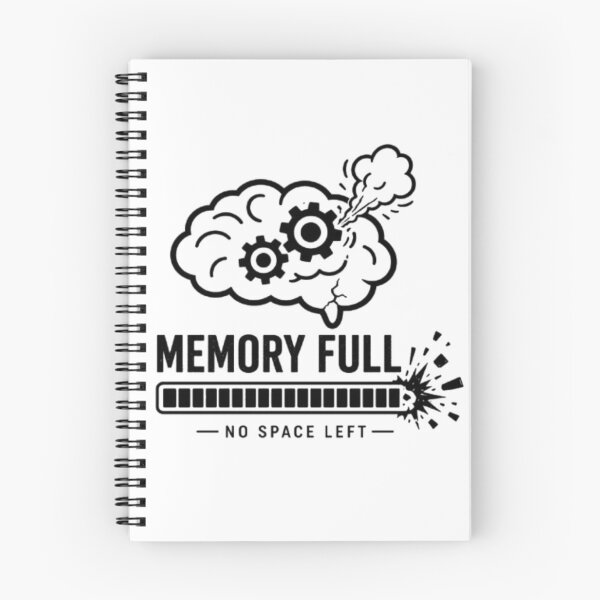 Item preview, Memory Full – Brain Overload Design designed and sold by MS-DesignArt.