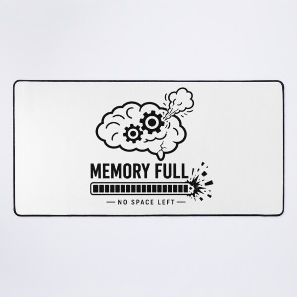 Item preview, Memory Full – Brain Overload Design designed and sold by MS-DesignArt.