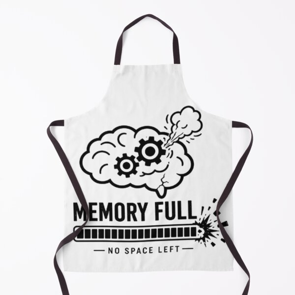 Item preview, Memory Full – Brain Overload Design designed and sold by MS-DesignArt.