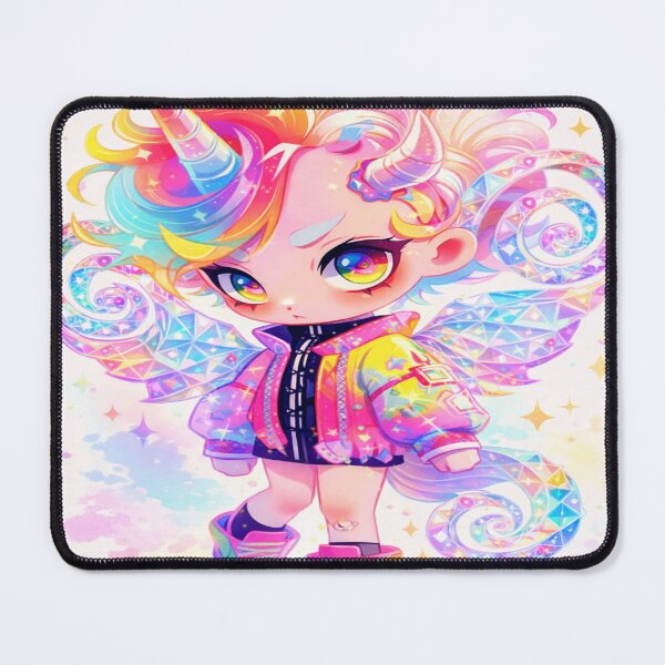 Item preview, chibi Ionielis: Cosmic Punk Unicorn Boy designed and sold by Ecosetereos.