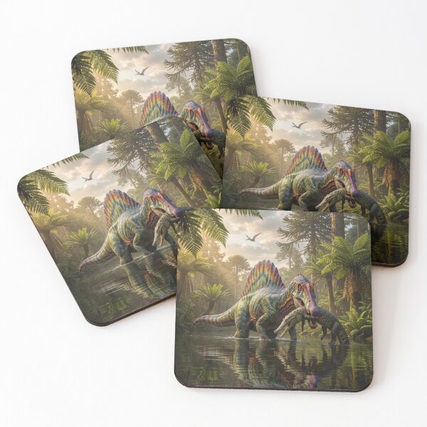 Item preview, Spinosaurus Catches Crocodile designed and sold by Tridentulus.