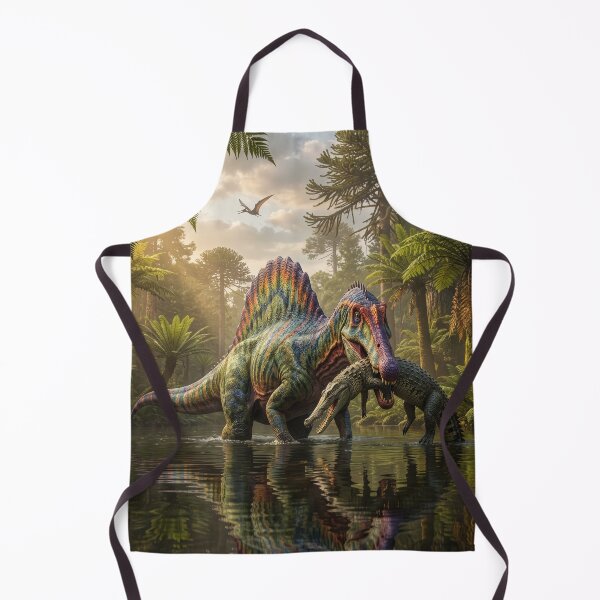 Item preview, Spinosaurus Catches Crocodile designed and sold by Tridentulus.