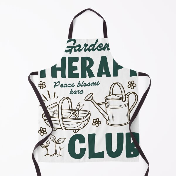 Item preview, Garden Therapy Club Sticker, Funny Gardening Decal, Plant Lover Sticker designed and sold by TeeVerse27.