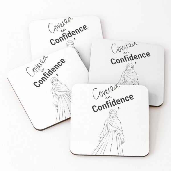 Item preview, Covered in Confidence | Hijabi Style, Muslimah Empowerment & Modest Fashion designed and sold by Blessedhalal.