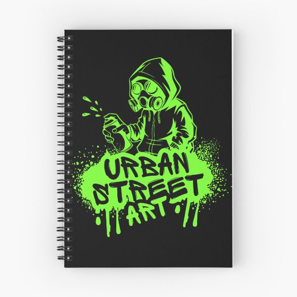 Item preview, Urban Street Art Graffiti Gas Mask Spray Design designed and sold by Metal BOY.