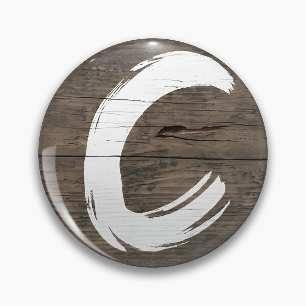 Item preview, Rustic White Letter C Wood Sign designed and sold by chareanrach1.