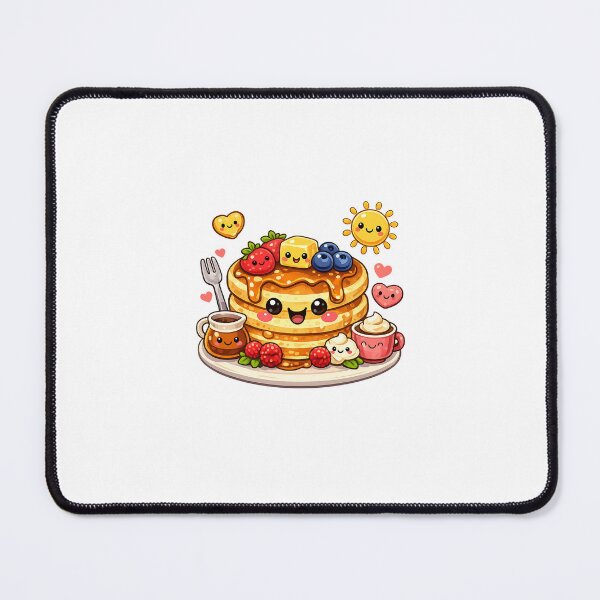 Item preview, Cute Kawaii Pancake – Sweet Breakfast designed and sold by Aramdesing.