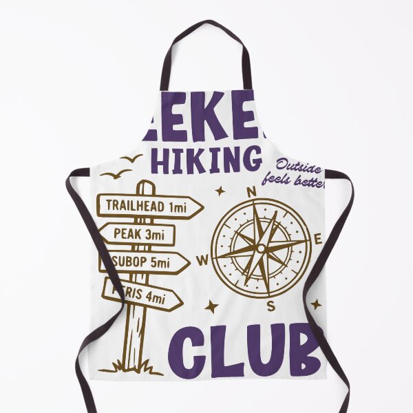 Item preview, Weekend Hiking Club Sticker, Funny Hiking Decal, Outdoor Adventure Sticker designed and sold by TeeVerse27.