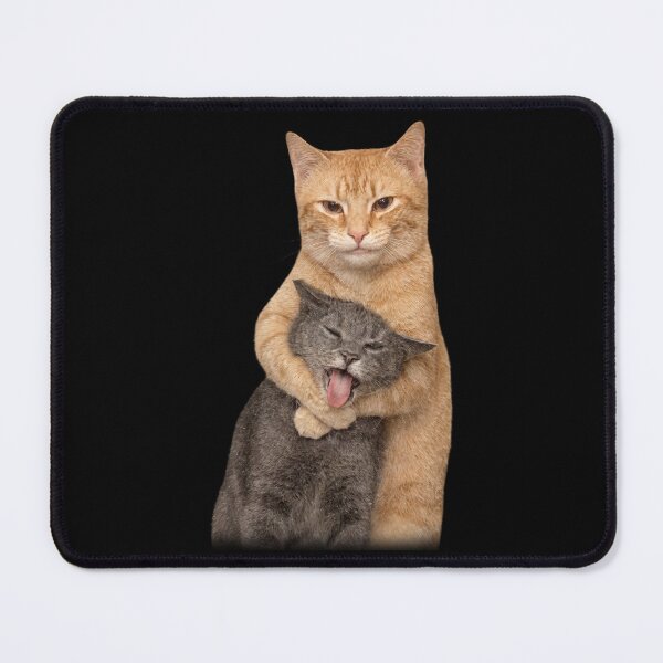 Item preview, Vintage Chaotic Cat Meme, Funny Hugging Cats designed and sold by bmcreationsCo.