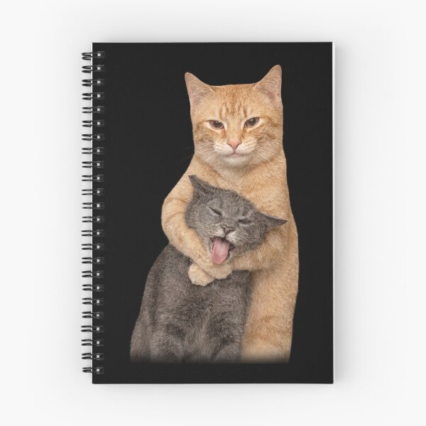 Item preview, Vintage Chaotic Cat Meme, Funny Hugging Cats designed and sold by bmcreationsCo.