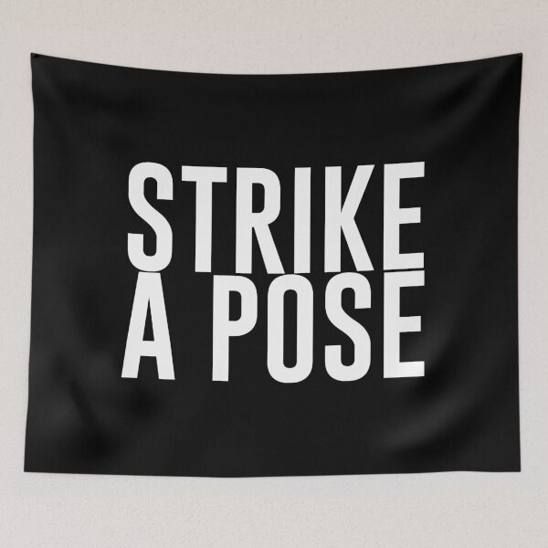 Item preview, Strike a pose (white) designed and sold by didijuca.