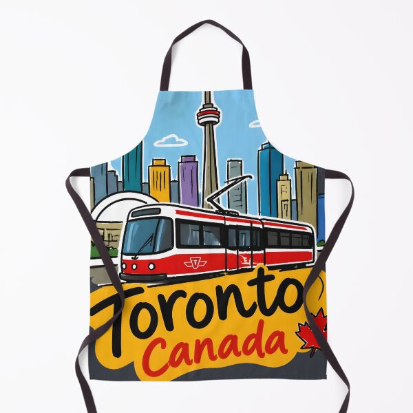 Item preview, Toronto Ontario Canada Cute Skyline Colorful TTC Cityscape designed and sold by HowToCanadian.